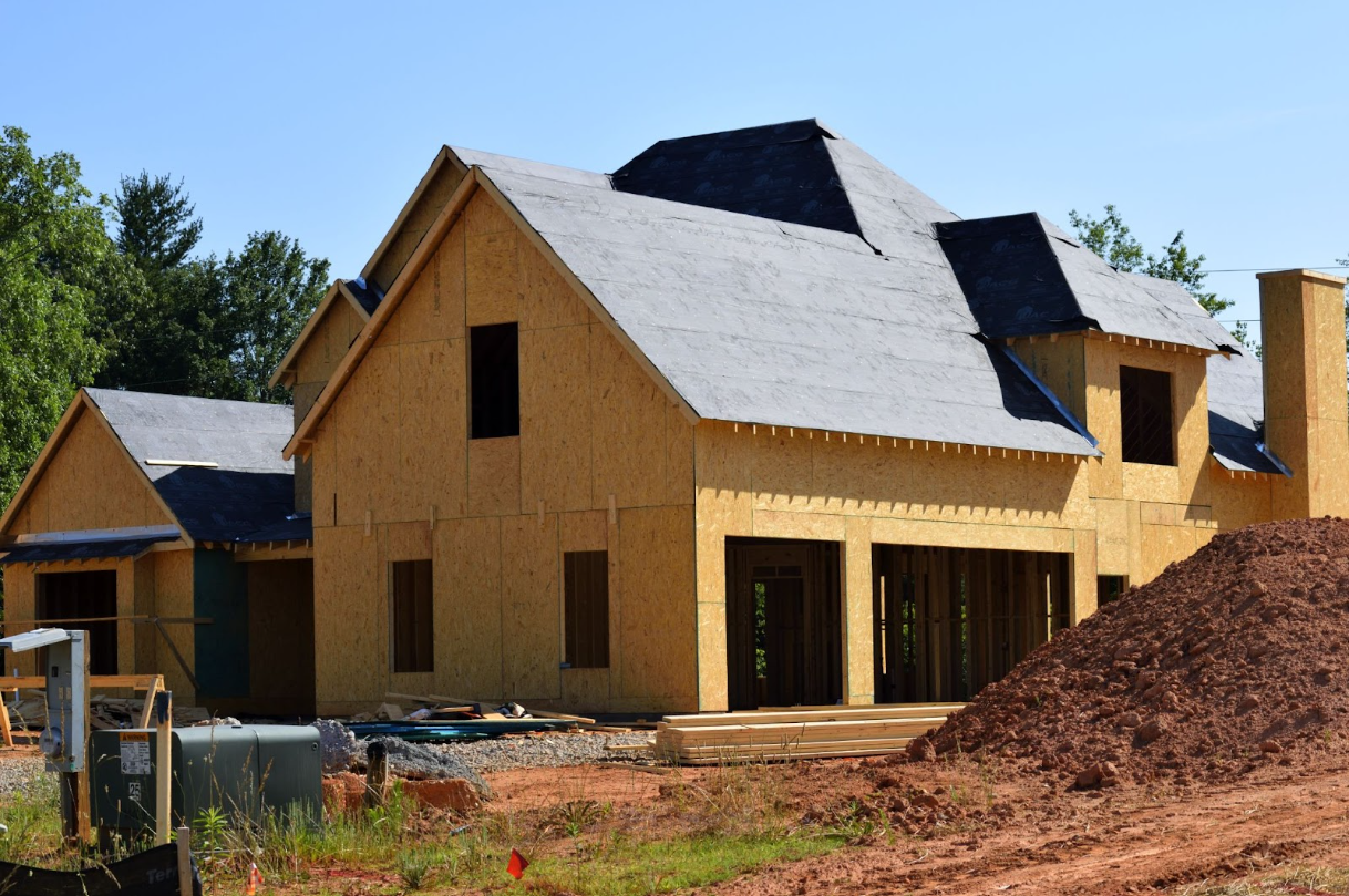 home during construction