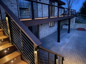 second level deck, taken from the stairs