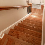 new hardwood stairs after home remodel
