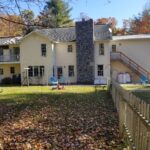 back view of home before renovation