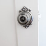 georgian doorknobs in new home