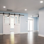 new living room with hardwood floors