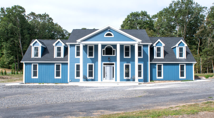 front view of home after total renovation