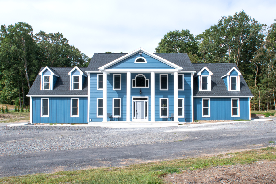 front view of home after total renovation