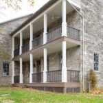 after image of a new front porch