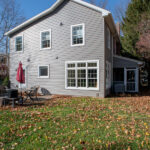 outdoor side view of a home addition