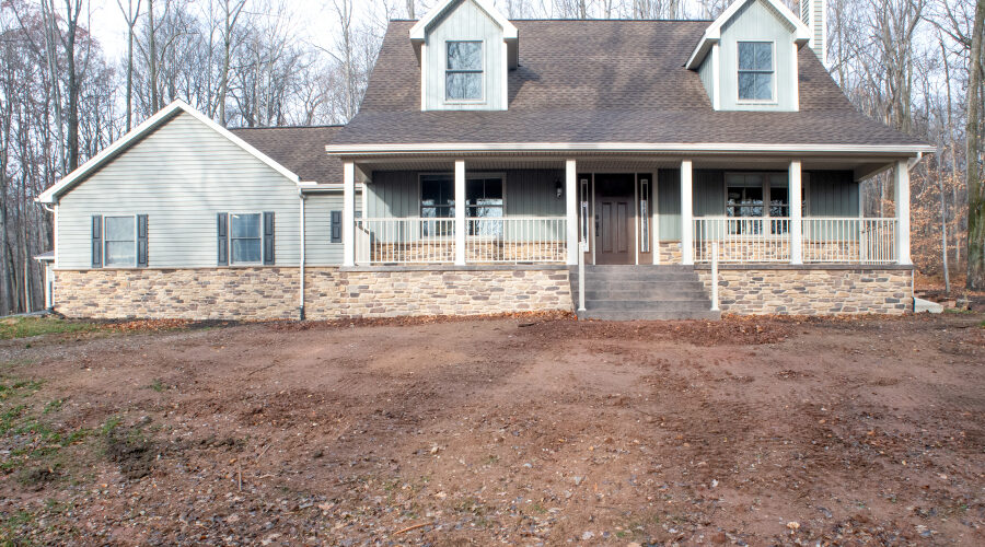 Front AFTER (1) after image of a home after a siding remodel