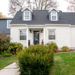 after image of the front of a home after a remodel