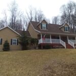 before image of a home before a siding remodel