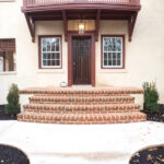 front porch after a remodel