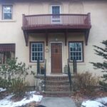 front porch before a remodel