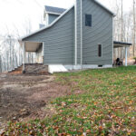 right side view of a home after a siding remodel