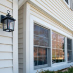 new windows and window wraps for a home renovation