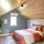 bonus room converted into a bedroom