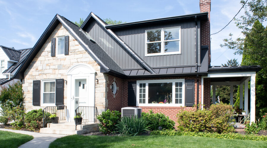 home after renovation