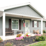 home with renovated windows and siding