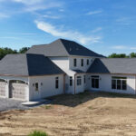 back left side view of new home