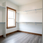 large closet space