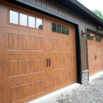 garage doors with transom glass