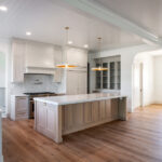 kitchen in a new home