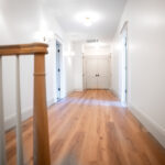 hallway in new home