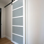 closet with slider door