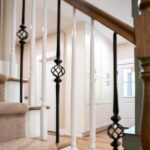 railing details on stairs