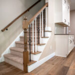 staircase to upstairs