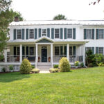 home with a front porch addition